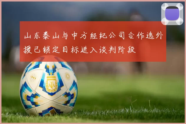 山东泰山与中方经纪公司合作选外援已锁定目标进入谈判阶段